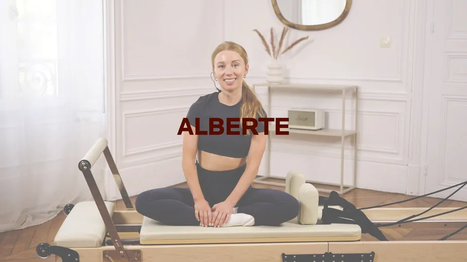 Portrait de Alberte, professeure de Pilates Reformer
