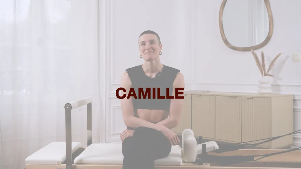 Portrait de Camille, professeure de Pilates Reformer